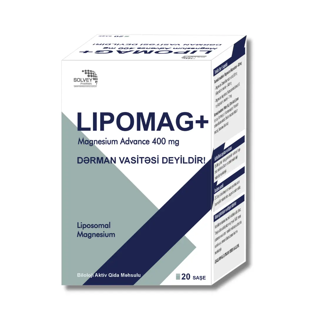 LİPOMAG+ N20 30ml Maqnezium Preparatı